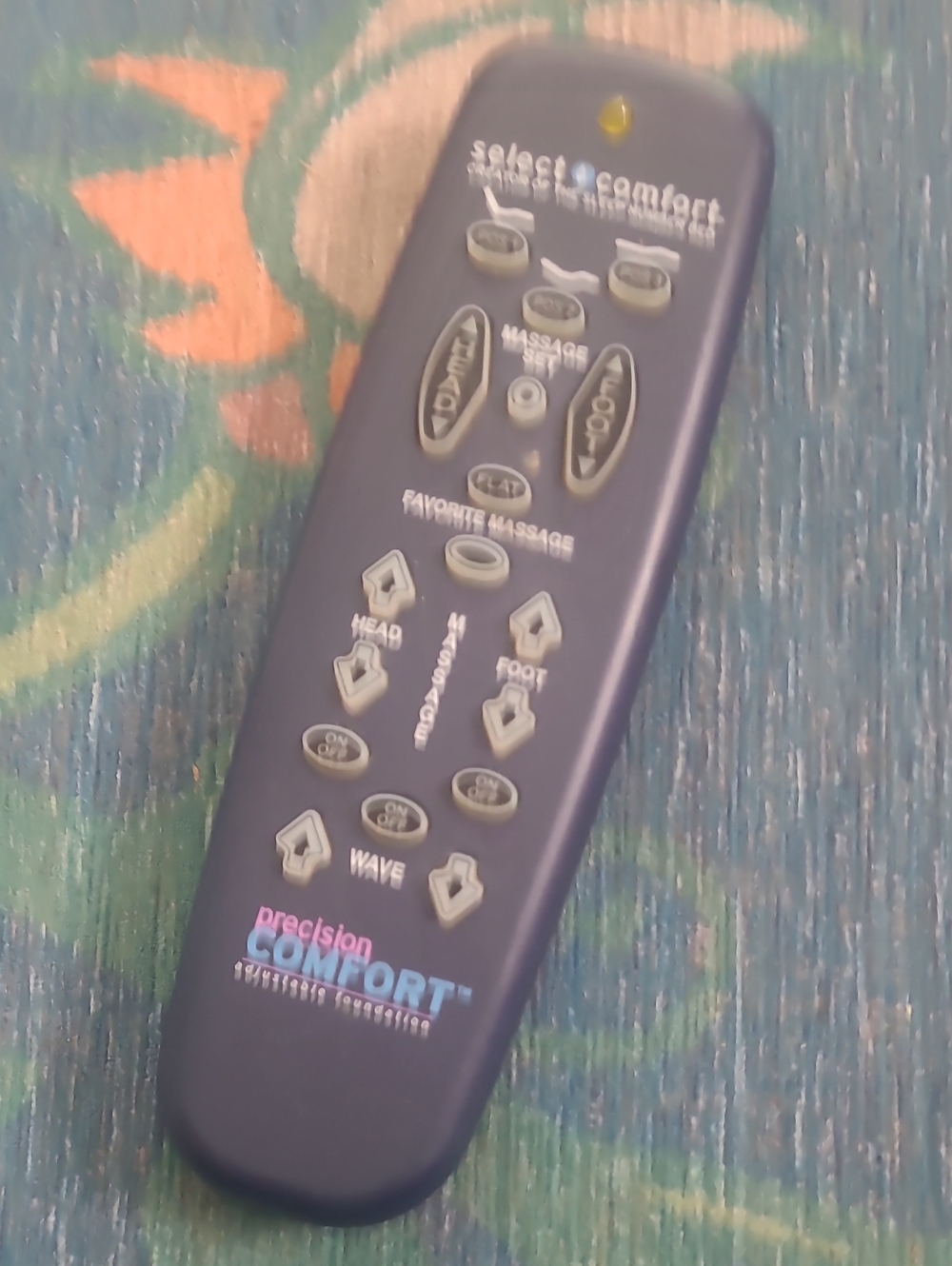 Select Comfort Precision Comfort Adjustable foundation remote control